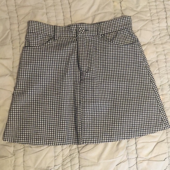 brandy meville gingham skirt - Picture 2 of 3